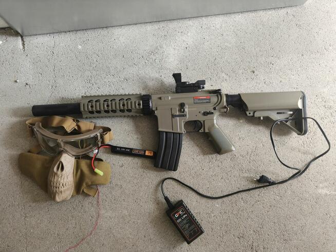 Cyma 513 TAN Komplet by zacząć zabawę z ASG