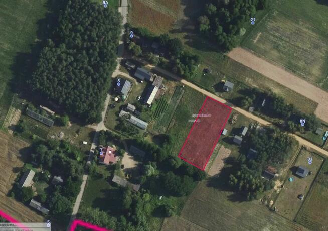 Działka 2000 m² rekreacyjna z MPZP – możliwość budowy domu