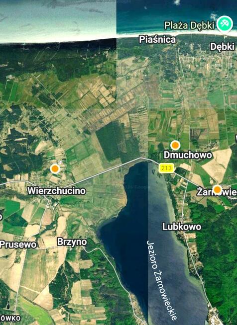 Działka inwestycyjna Wierzchucino gm. Krokowa,