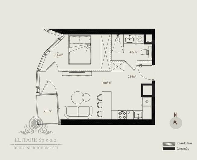 Apartament 36,60m2 ogrzewanie miejskie /Szczepin tuż obok Rynku