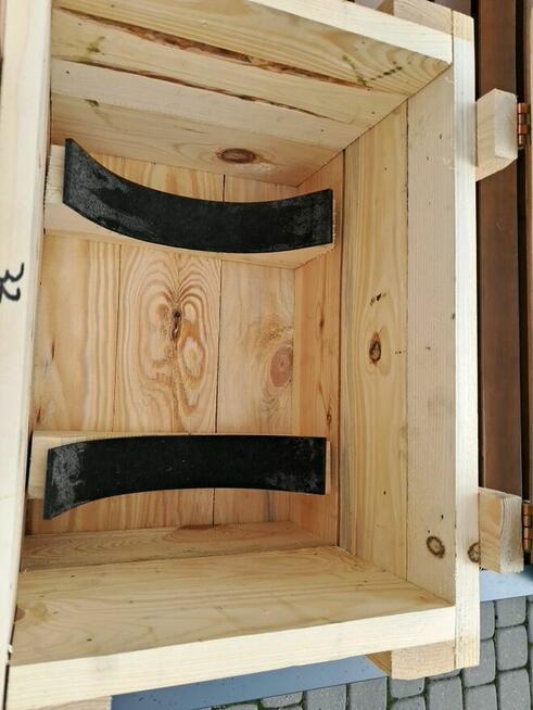 Wojskowa skrzynia transportowa