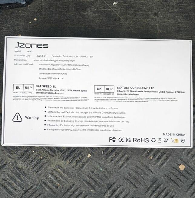 wideorejestrator samochodowy Jzones V630.