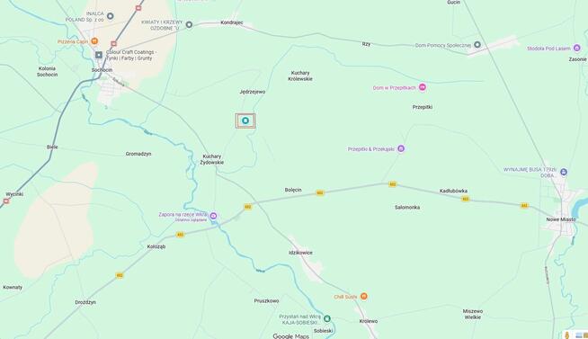 Działka 2000 m² rekreacyjna z MPZP – możliwość budowy domu