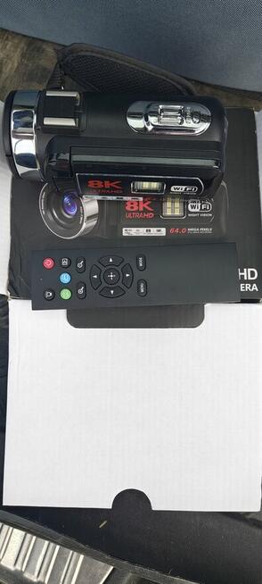 Kamera wideo 8K Ultra HD WiFi Camcorder,