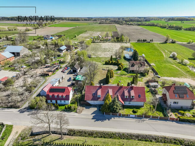 Działki z domem o łącznej powierzchni 5500m2