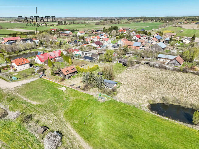 Działki z domem o łącznej powierzchni 5500m2