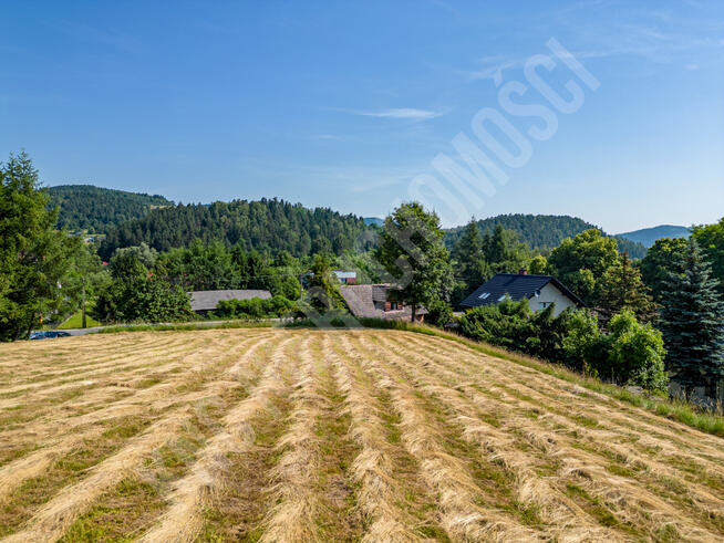 Działka mieszkaniowo-usługowa 2850 m² – Stryszawa