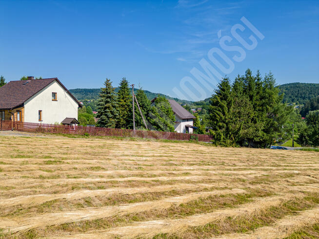 Działka mieszkaniowo-usługowa 2850 m² – Stryszawa