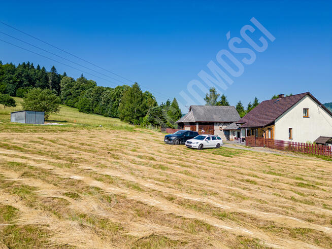 Działka mieszkaniowo-usługowa 2850 m² – Stryszawa