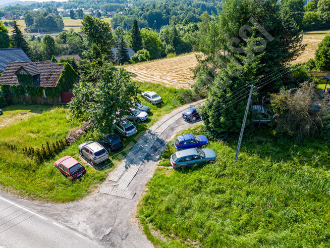 Działka mieszkaniowo-usługowa 2850 m² – Stryszawa