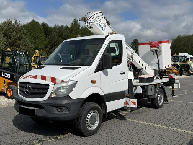 Mercedes Sprinter 316 CDI 4X4 PODNOŚNIK KOSZOWY BUMAR PTM-16E.15 / 16m Ruthmann Wumag P7
