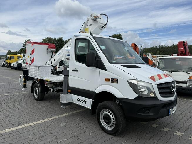 Mercedes Sprinter 316 CDI 4X4 PODNOŚNIK KOSZOWY BUMAR PTM-16E.15 / 16m Ruthmann Wumag P7