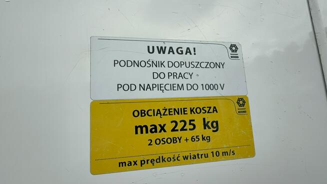 Mercedes Sprinter 316 CDI 4X4 PODNOŚNIK KOSZOWY BUMAR PTM-16E.15 / 16m Ruthmann Wumag P7