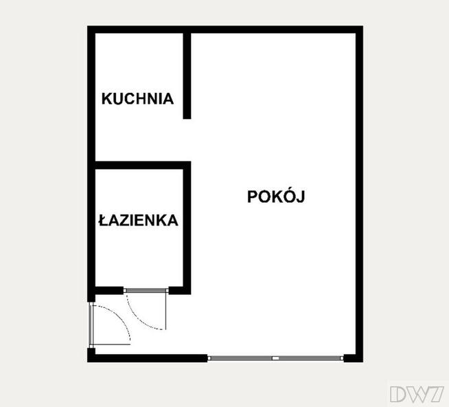 Kawalerka, 25 m2, ul. Bocheńska 8, Kazimierz