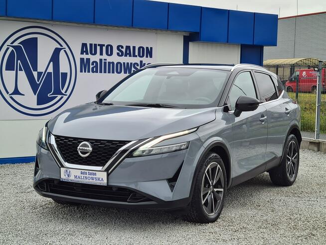 Nissan Qashqai SzklanyDach Navi 2xPDC Kamera HeadUp El.Klapa Wolne Ręce Full Led Alu