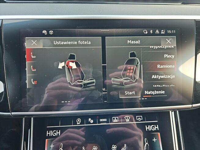 Audi A8 SkrętnaOś_B&O_HeadUp_Matrix_Masaże_Wentylacja_Webasto_NightVision_FV