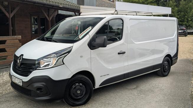 Renault Trafic 1.6D*125PS*OPŁACONY*3-Osoby Long Bezwypadkowy*Serwis*GWARANCJA24M