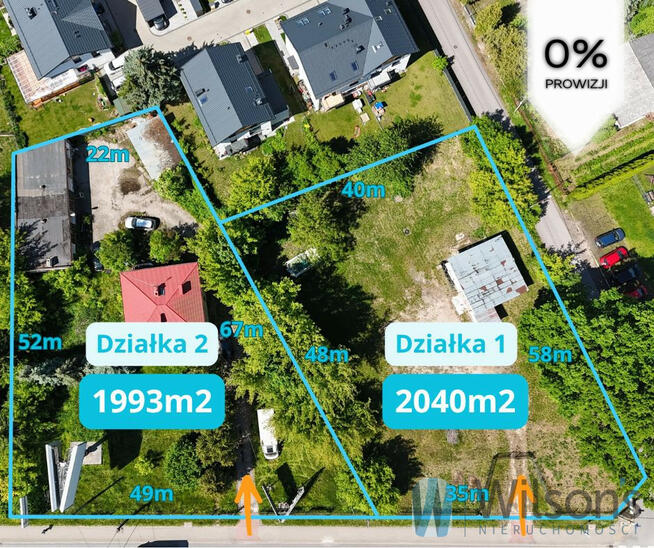 Działka inwestycyjna Konstancin-Jeziorna, Warszawska
