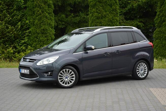 Ford Grand C-MAX bi-Xenon Navi Skóry el.Klapa Sony Keyles go Park Assist 2XParktr. ASO