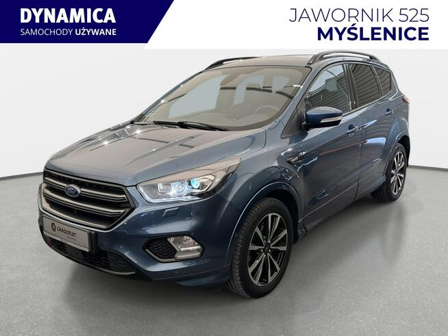 Ford Kuga 1.5 150KM automat 2019 r., salon PL, komplet kół, bagażnik dachowy