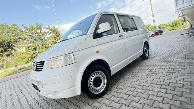 Volkswagen Transporter T5 1.9TDi Brygadówka 6-Cio Osobowy Hak Serwis!
