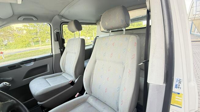 Volkswagen Transporter T5 1.9TDi Brygadówka 6-Cio Osobowy Hak Serwis!