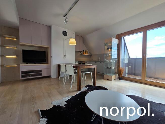 Zwierzyniecka, Angel Plaza, 58m2, penthouse, parking, siłownia, klimatyzacja