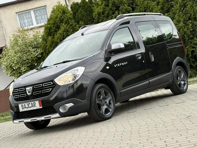 Dacia Dokker Stepway, Kamera cofania, Podgrzewane fotele, Tempomat, Hak