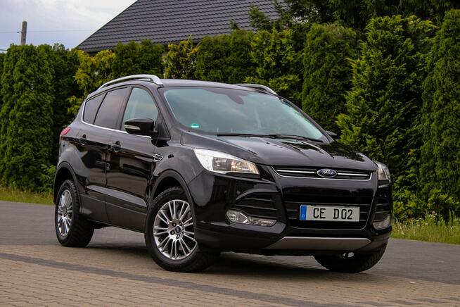 Ford Kuga 140KM Park Assist Nawigacja Pół Skóry Podgrzewane Fotele TITANIUM Pdc