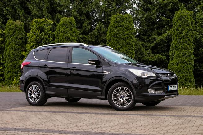 Ford Kuga 140KM Park Assist Nawigacja Pół Skóry Podgrzewane Fotele TITANIUM Pdc