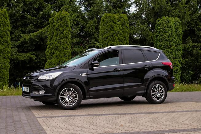 Ford Kuga 140KM Park Assist Nawigacja Pół Skóry Podgrzewane Fotele TITANIUM Pdc