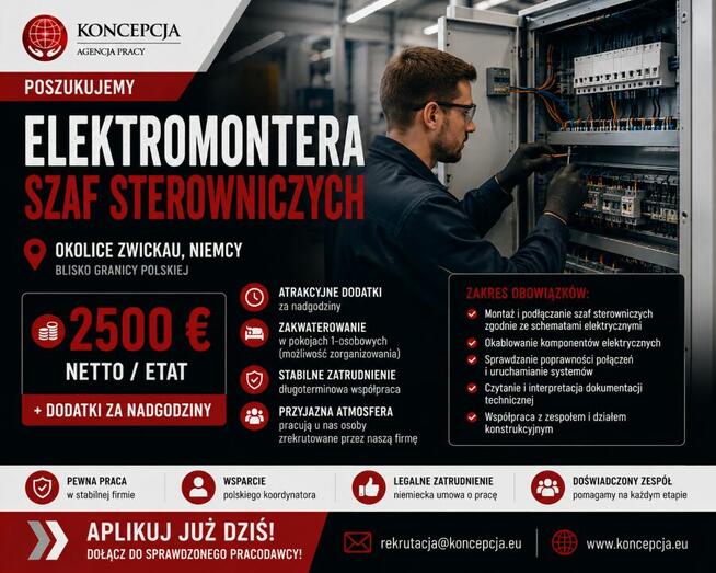 Elektromonter szaf sterowniczych-Netzschkau- FN-DPKH-DE