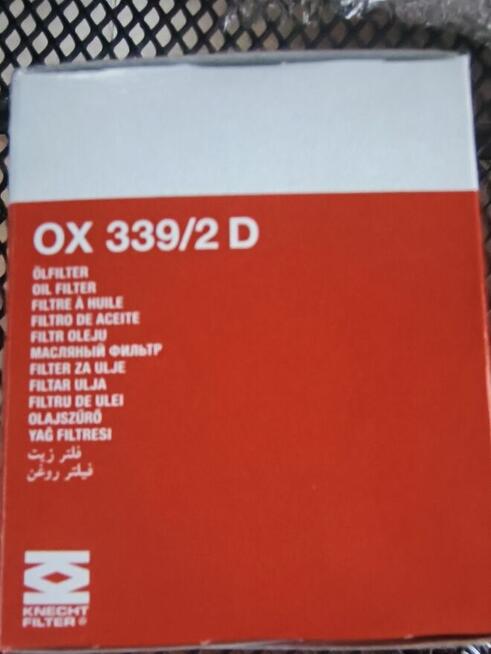 Mahle OX 339/2D Filtr oleju