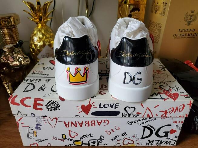 Buty Dolce Gabbana Custom 43.5 Naturalna skora