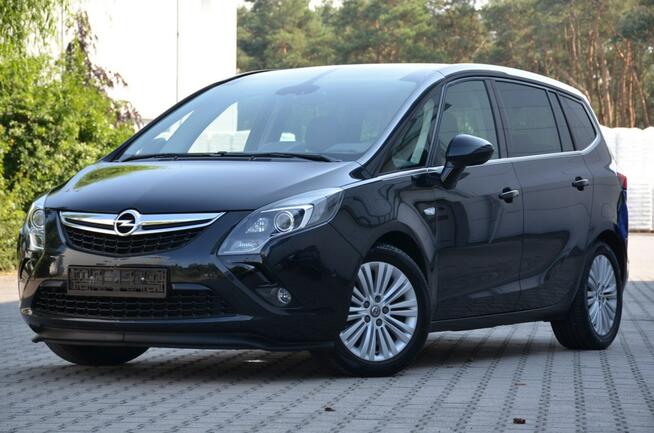 Opel Zafira 1.4T 140 KM Cosmo Serwis Bi-xenon Panorama Kamera 7-foteli Navi