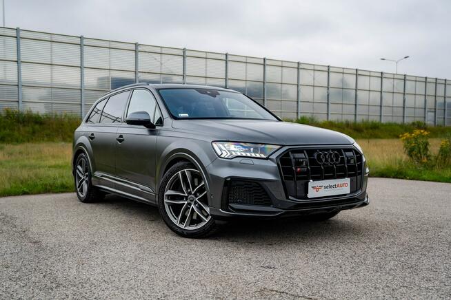 Audi SQ7 4.0 TDI quattro, FV23%, Salon PL, Serwis ASO, Bezwypadkowy