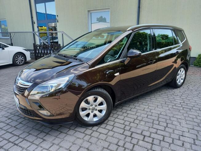 Opel Zafira Benz. 140KM Cosmo Navi Kamera Distronic Radary 7-Foteli Bardzo Zadbana