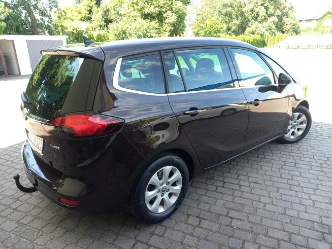 Opel Zafira Benz. 140KM Cosmo Navi Kamera Distronic Radary 7-Foteli Bardzo Zadbana