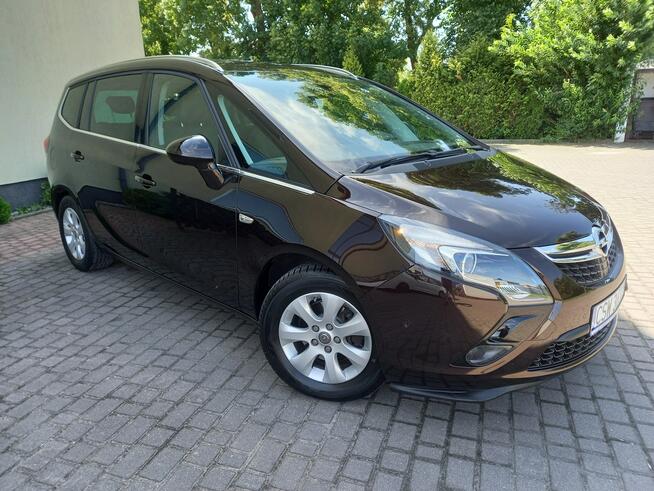 Opel Zafira Benz. 140KM Cosmo Navi Kamera Distronic Radary 7-Foteli Bardzo Zadbana