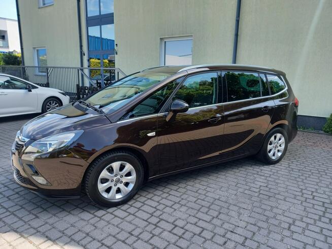 Opel Zafira Benz. 140KM Cosmo Navi Kamera Distronic Radary 7-Foteli Bardzo Zadbana
