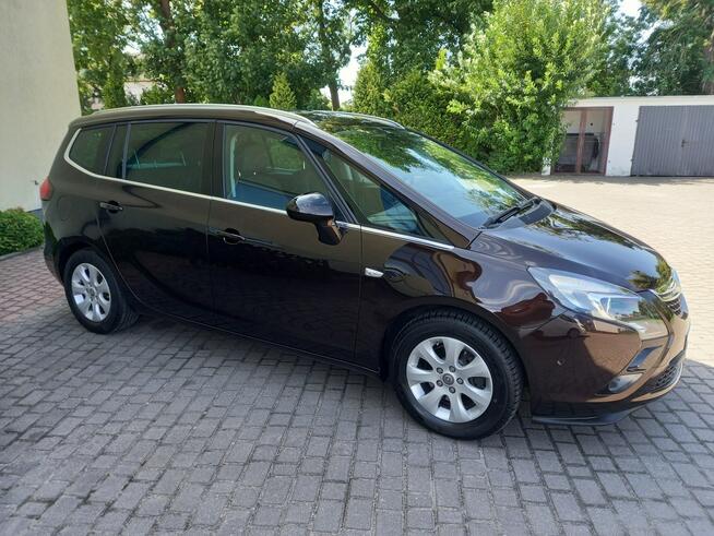 Opel Zafira Benz. 140KM Cosmo Navi Kamera Distronic Radary 7-Foteli Bardzo Zadbana