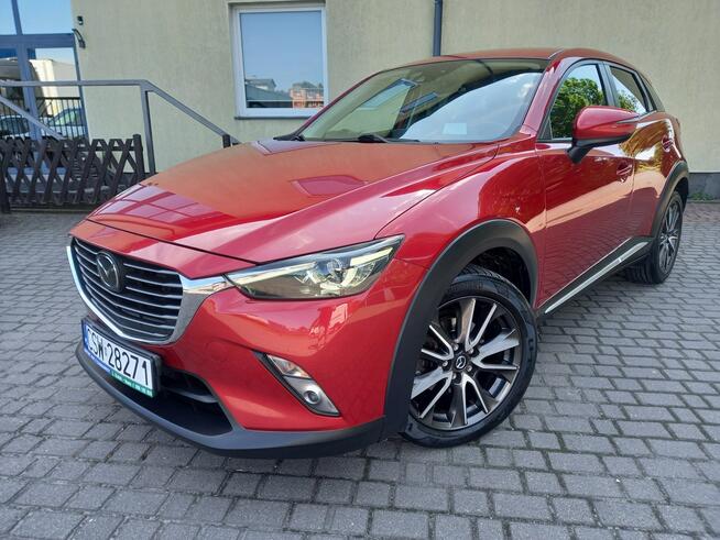 Mazda CX-3 Skyactive Full Ledy Skóry Grz.Fotele Navi Kamera Full Opcja Zarejestr.