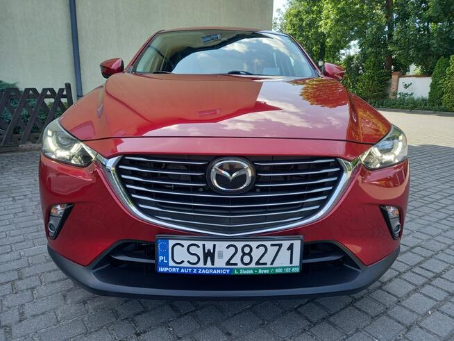 Mazda CX-3 Skyactive Full Ledy Skóry Grz.Fotele Navi Kamera Full Opcja Zarejestr.