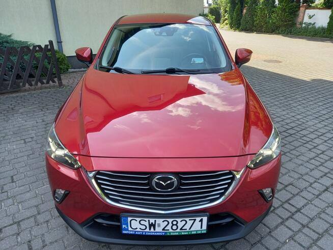 Mazda CX-3 Skyactive Full Ledy Skóry Grz.Fotele Navi Kamera Full Opcja Zarejestr.