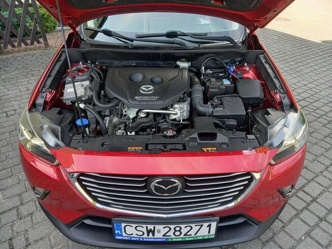 Mazda CX-3 Skyactive Full Ledy Skóry Grz.Fotele Navi Kamera Full Opcja Zarejestr.