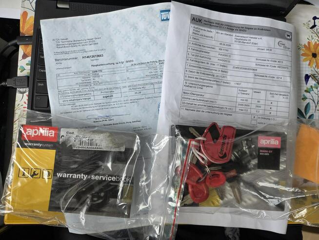 Aprilia Mana 850 GT 2011 ABS 3 X KUFER Raty Transport FZ6 CBF Fazer fz 1 fazer 600
