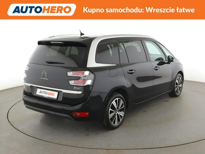 Citroen C4 Grand Picasso 7 os. automat półskóra panorama klima auto navi grzane fotele czujniki