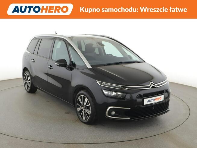 Citroen C4 Grand Picasso 7 os. automat półskóra panorama klima auto navi grzane fotele czujniki