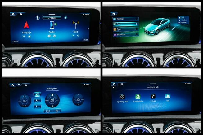 Mercedes A 200 GD8K631#200 d Progressive 8G-DCT Ambient Podgrz.f Salon PL VAT23%
