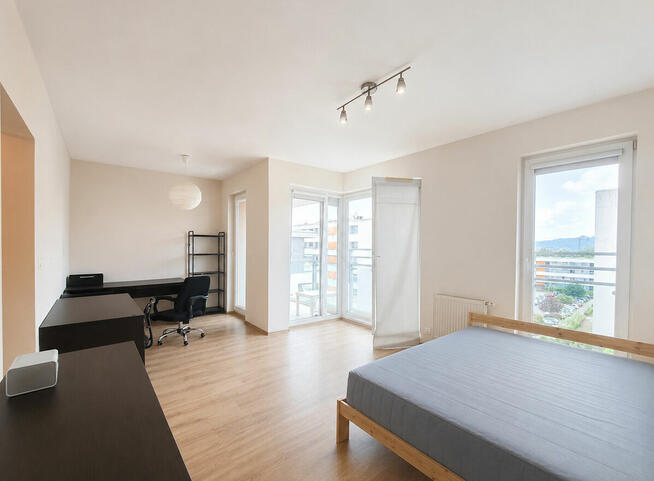 Widok na Kopiec Kościuszki 39m2 | Kraków Bronowice | balkon